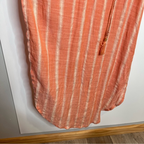 NWOT L*SPACE Nicola Coverup Poolside Striped Maxi Dress. Size XS - Picture 9 of 13